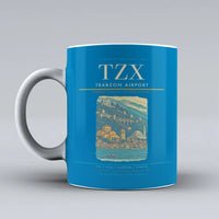 Thumbnail for Airport TZX Mug design on turquoise trabzon