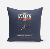 Thumbnail for Kaman K-1200 K-MAX design on navy blue pillow