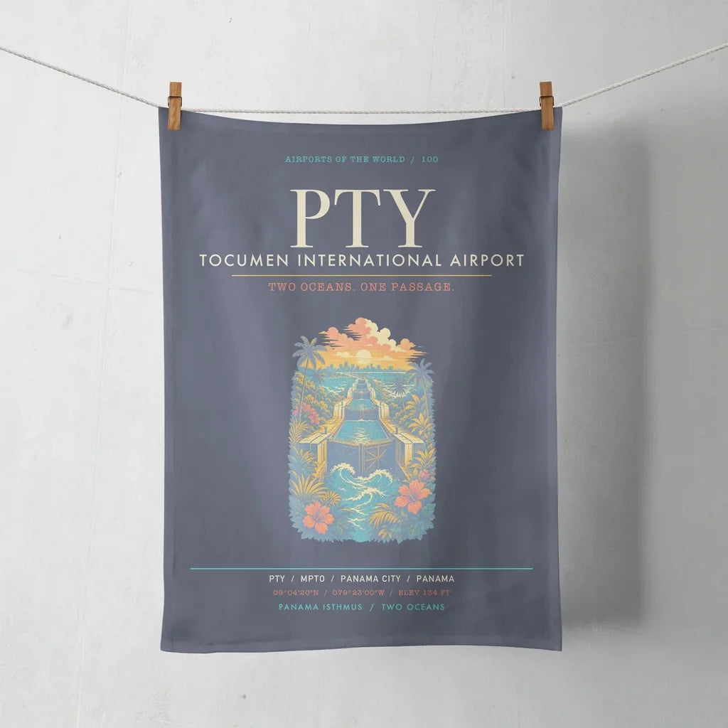 Panama City Tocumen International Airport PTY - Navy Blue