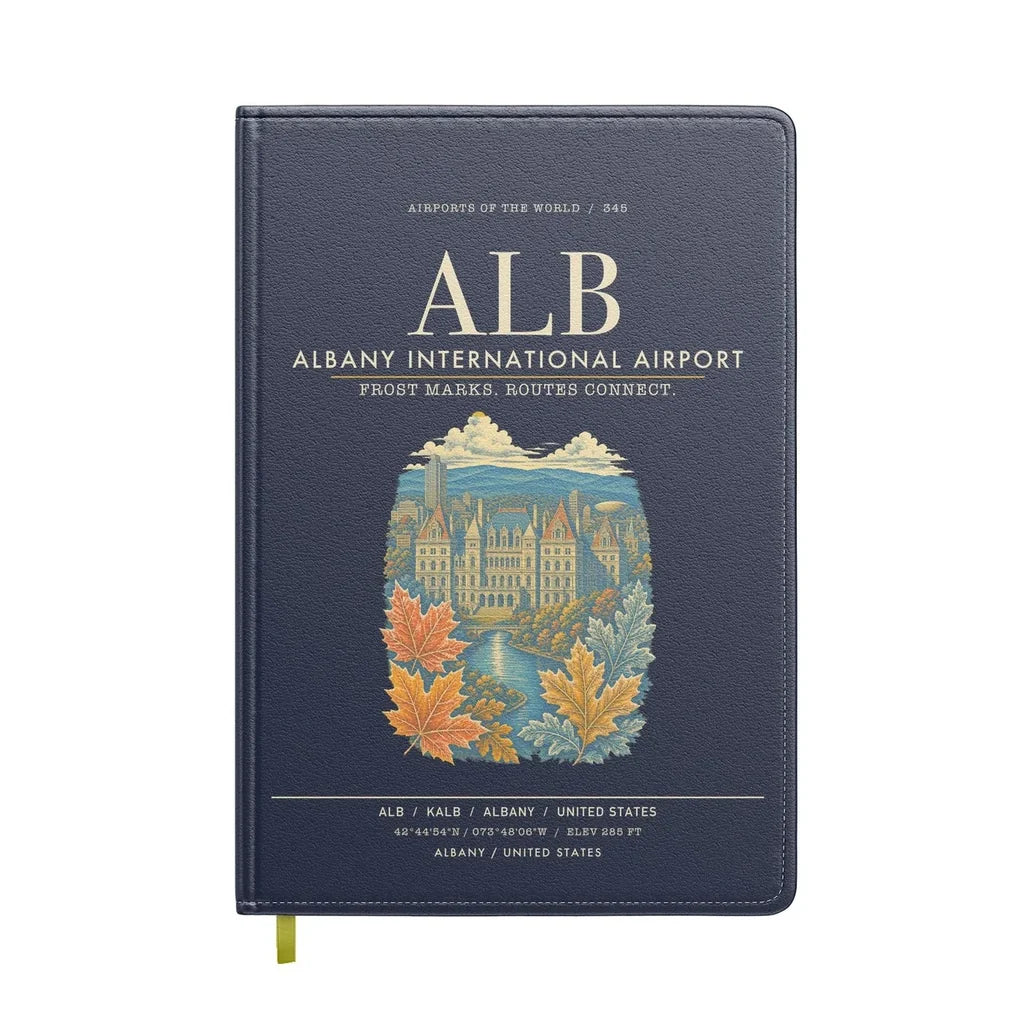 Albany International Airport ALB - Navy Blue