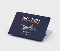 Thumbnail for WC-130J Hurricane Hunter design on navy blue MacBook case