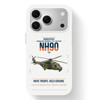 Thumbnail for NHIndustries NH90 TTH design on white magsafe iphone case, for iPhone 17 Pro