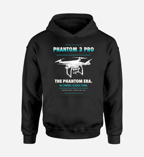 Single-Side Printing — DJI Phantom 3 Professional Drone Double-Side Hoodie