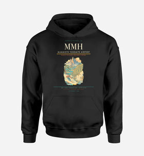 Single-Side Printing — Mammoth Yosemite Airport (MMH) Double-Side Hoodie