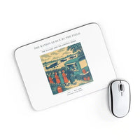 Thumbnail for VINTAGE G4522 - The Ration Queue By The Field - Designed Mouse Pads design on white rectangle