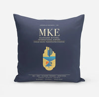 Thumbnail for Milwaukee Mitchell International Airport MKE - Navy Blue