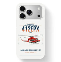 Thumbnail for SUBARU Bell 412EPX design on white magsafe iphone case, for iPhone 17 Pro