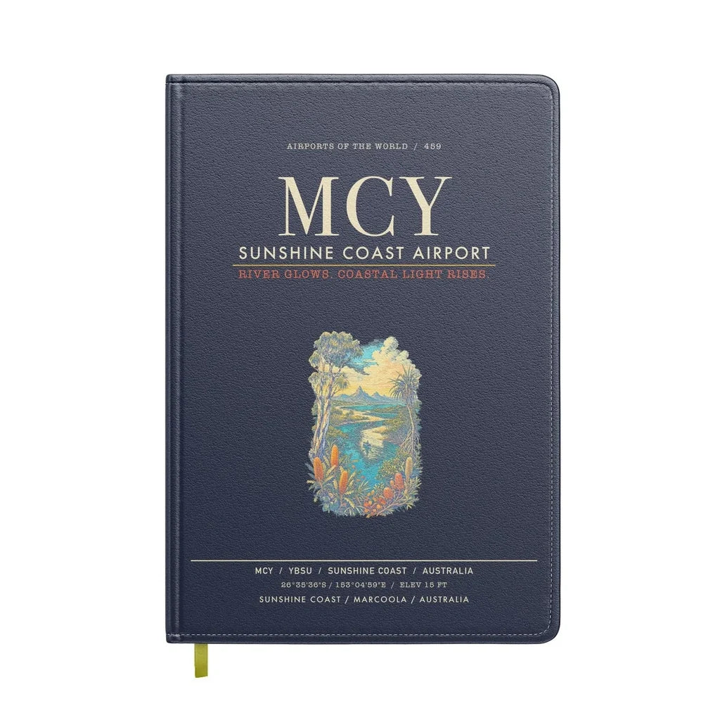 Sunshine Coast Airport MCY - Navy Blue