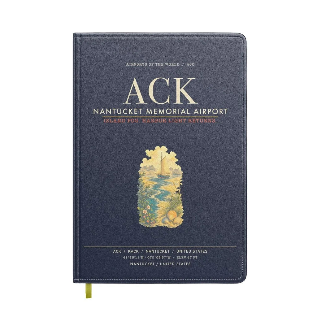 Nantucket Memorial Airport ACK - Navy Blue