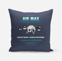 Thumbnail for Percepto Air Max design on navy blue pillow
