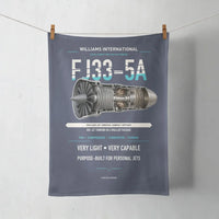 Thumbnail for FJ33-5A design on navy blue towel