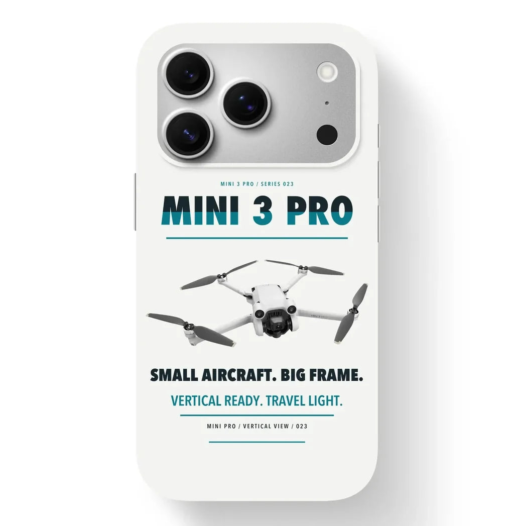 DJI Mini 3 Pro Case design on white iphone case