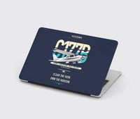 Thumbnail for Cessna 177B Cardinal design on navy blue MacBook case