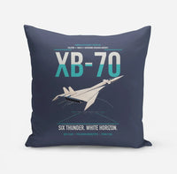 Thumbnail for XB-70A Valkyrie design on navy blue pillow