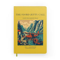 Thumbnail for VINTAGE G4185 - The Fjord Jetty Call - Designed Notebooks design on yellow
