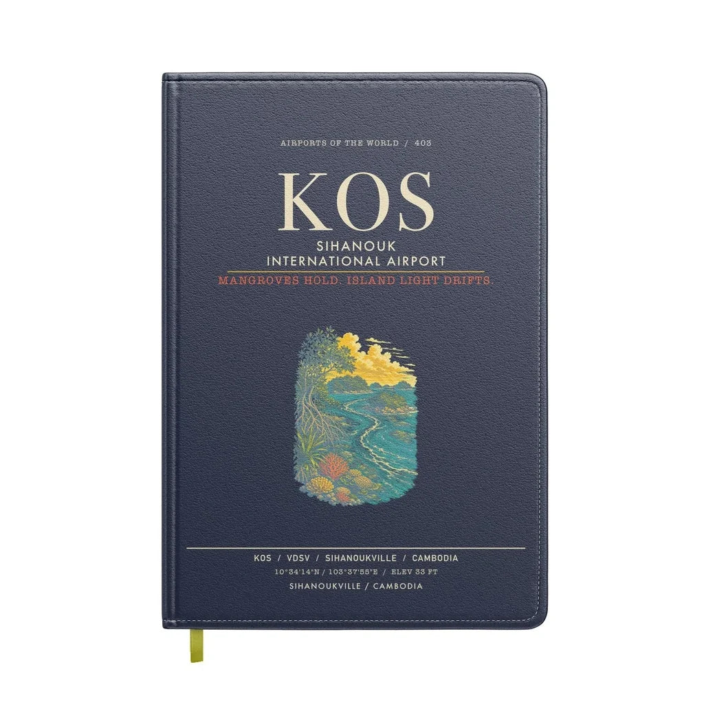 Sihanouk International Airport Sihanoukville KOS - Navy Blue