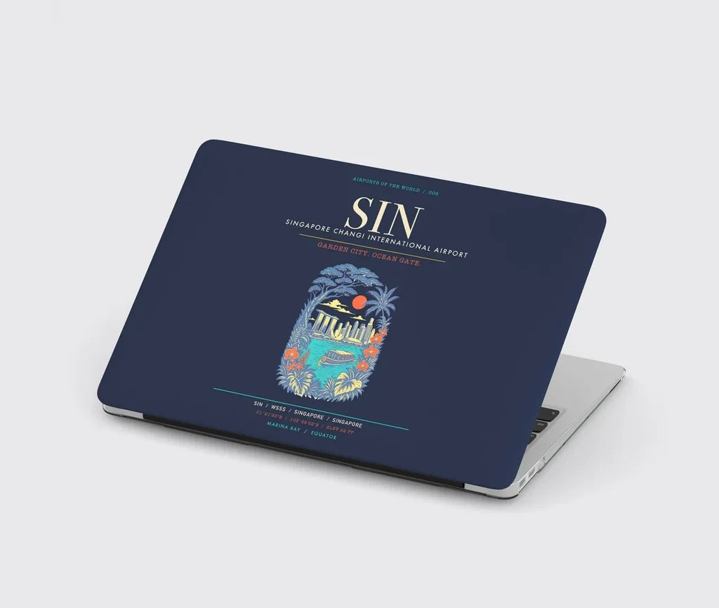 Singapore Changi International Airport SIN - Navy Blue