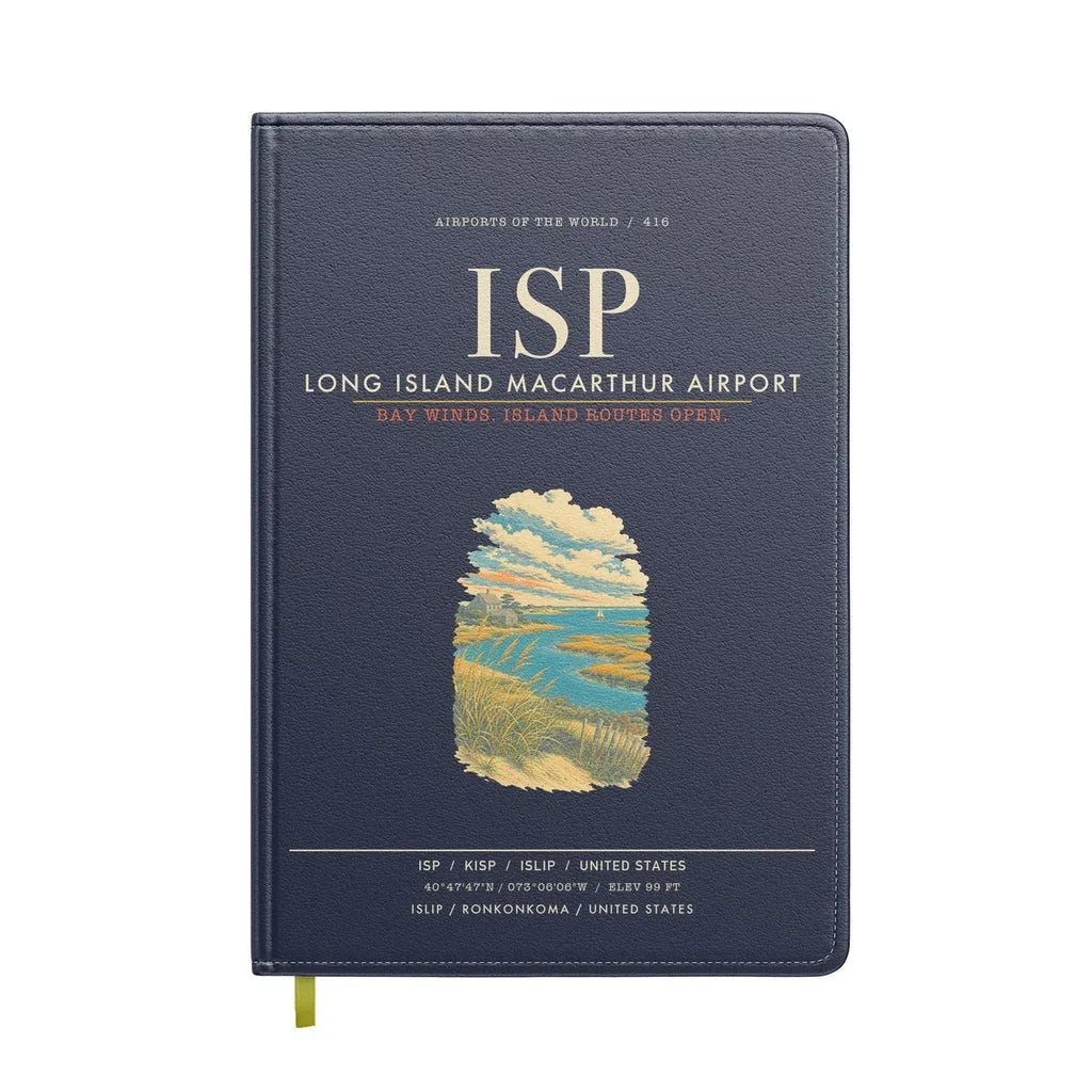 Long Island MacArthur Airport ISP - Navy Blue
