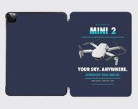 Thumbnail for DJI Mini 2 design on navy blue ipad tablet case