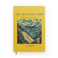 Thumbnail for VINTAGE G4196 - The Mountain Strip - Designed Notebooks design on yellow