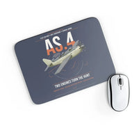 Thumbnail for Fairey Gannet AS.4 design on navy blue rectangle mouse pad