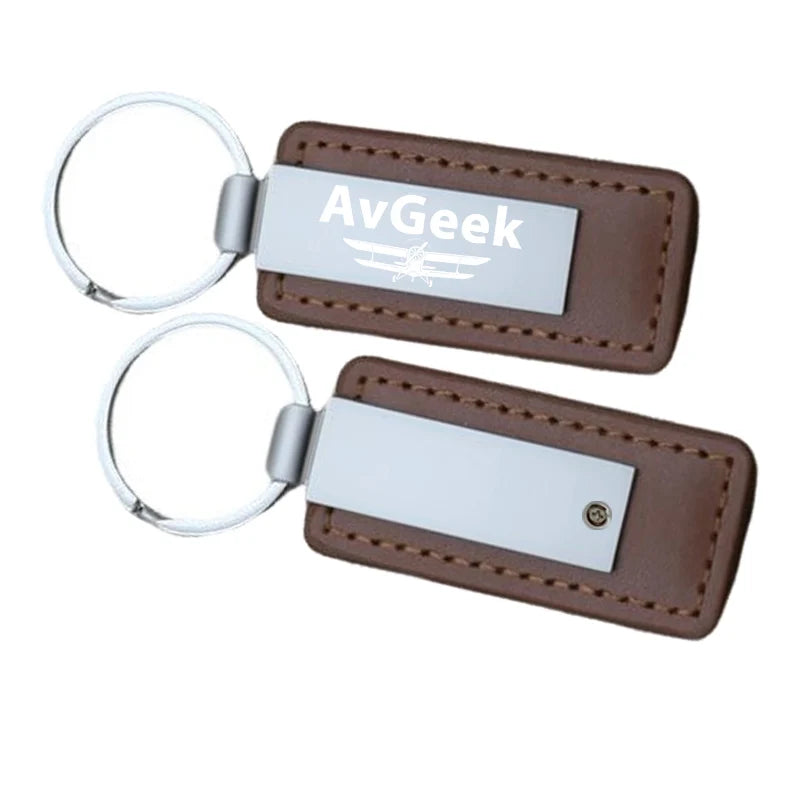 Customisable Avgeek Faux Leather Key Chain - view 16