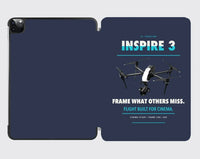 Thumbnail for DJI Inspire 3 design on navy blue ipad tablet case