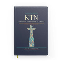 Thumbnail for Ketchikan International Airport (KTN) design on navy blue notebook