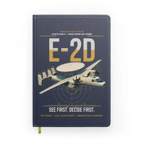 Thumbnail for E-2D Advanced Hawkeye design on navy blue notebook