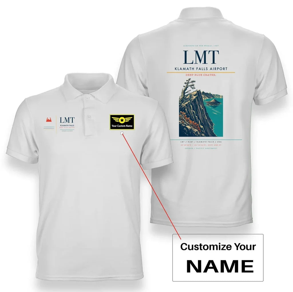 Klamath Falls Airport LMT White+Name