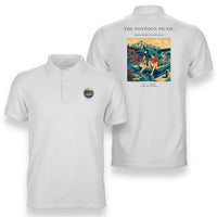 Thumbnail for VINTAGE G4250 - The Pontoon Picnic - Double-Side Polo T-Shirt design on white