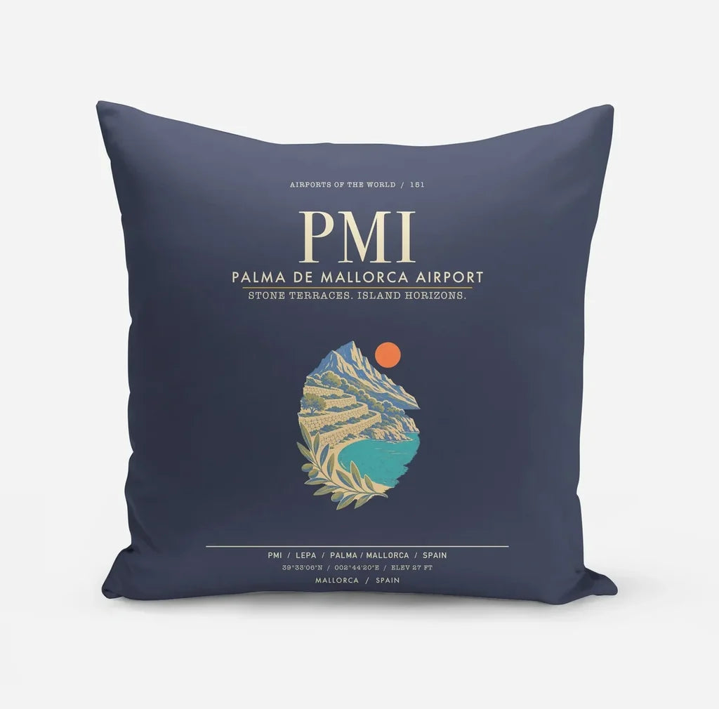 Palma de Mallorca Airport PMI - Navy Blue