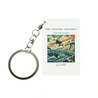 Thumbnail for VINTAGE G4002 - The Channel Crossing - Designed Key Chain design on white