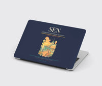 Thumbnail for London Southend Airport (SEN) design on navy blue MacBook case
