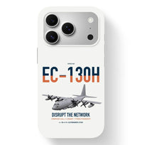 Thumbnail for EC-130H Compass Call design on white magsafe iphone case, for iPhone 17 Pro