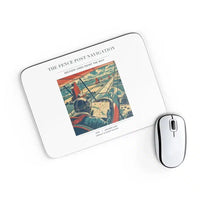 Thumbnail for VINTAGE G4390 - The Fence Post Navigation - Designed Mouse Pads design on white rectangle