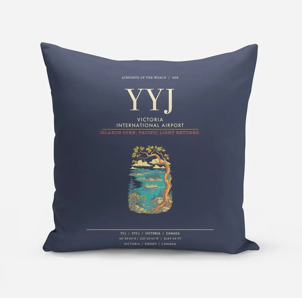 Victoria International Airport YYJ - Navy Blue