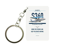 Thumbnail for Shorts 360-300 Key Chain design on white key chain
