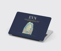 Thumbnail for Zvartnots International Airport (EVN) design on navy blue MacBook case