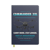Thumbnail for Draganfly Commander 3XL design on navy blue notebook