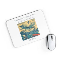 Thumbnail for VINTAGE G4473 - The Night Glider Wave - Designed Mouse Pads design on white rectangle