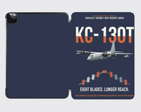 Thumbnail for KC-130T NP2000 design on navy blue ipad tablet case