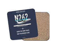 Thumbnail for Nord 262A design on navy blue 1 piece coaster