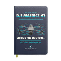 Thumbnail for DJI Matrice 4T design on navy blue notebook