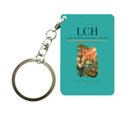 Thumbnail for Lake Charles Regional Airport (LCH) design on turquoise key chain