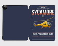 Thumbnail for Bristol Sycamore HR14 design on navy blue ipad tablet case