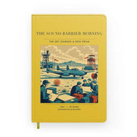 Thumbnail for VINTAGE G4459 - The Sound Barrier Morning - Designed Notebooks design on yellow
