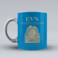 Thumbnail for International Airport EVN — Yerevan Mug design on turquoise zvartnots