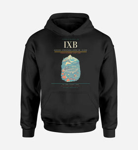 Single-Side Printing — Bagdogra International Airport (IXB) Double-Side Hoodie