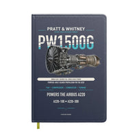 Thumbnail for PW1500G design on navy blue notebook